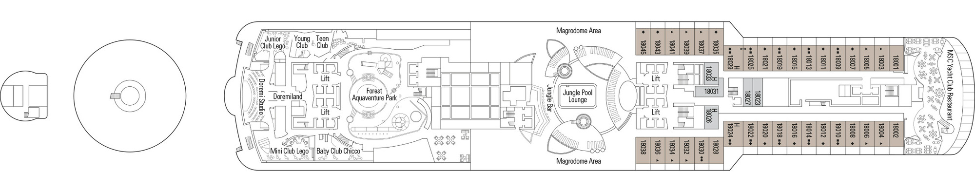 Playa Paraiso plan